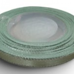 Reben Satin Tepi Perak Sage - #822S