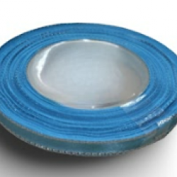 Reben Satin Tepi Perak Sky Blue - #23S