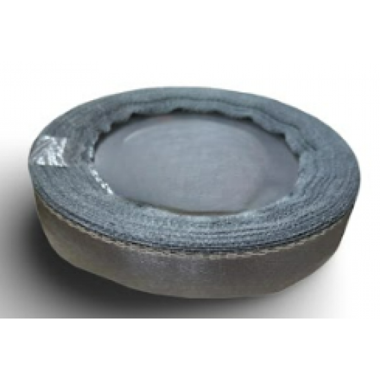 Reben Satin Tepi Perak Slate gray - #828S