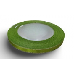 Reben Satin Tepi Perak Yellow Green - #237S