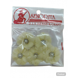 Bunga Kain Senorita 1034 - Kuning Muda