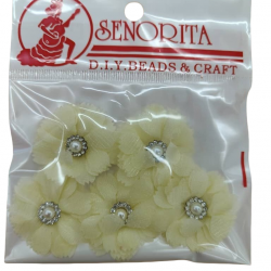 Bunga Kain Senorita 1034 - Kuning Muda