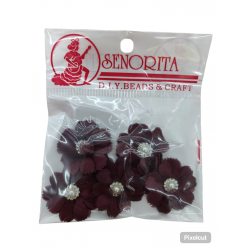 Bunga Kain Senorita 1034 - Maroon
