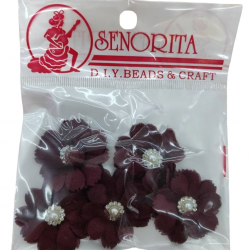 Bunga Kain Senorita 1034 - Maroon