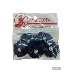 Bunga Kain Senorita 1034 - Biru Navy