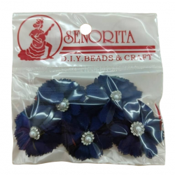 Bunga Kain Senorita 1034 - Biru Navy