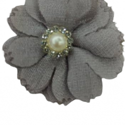 Bunga Kain Senorita 1034 - Kelabu Muda