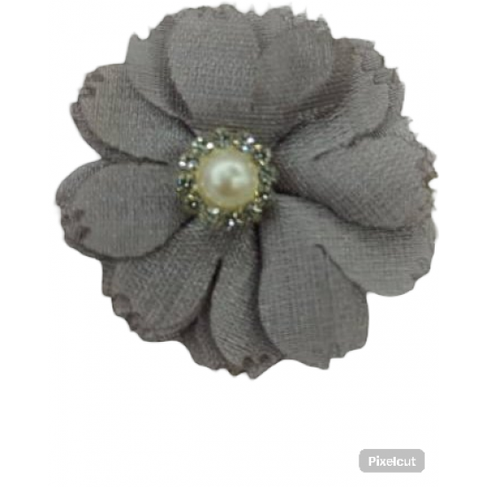 Bunga Kain Senorita 1034 - Kelabu Muda