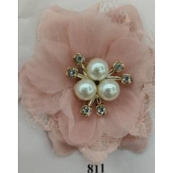 Bunga Kain Senorita 1036 - Merah Jambu