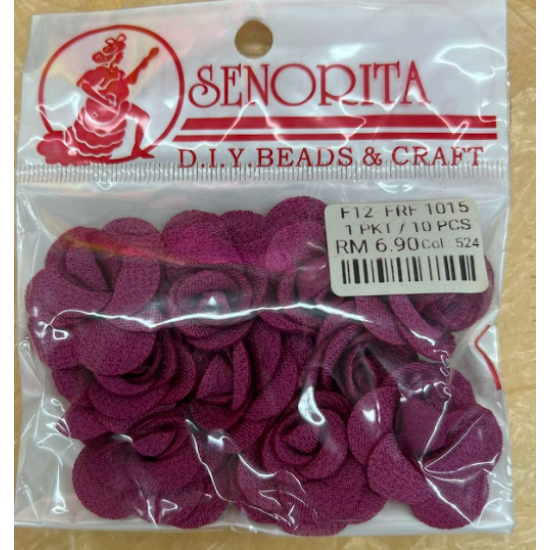 Bunga Kain Senorita 1015 -  Plum Purple