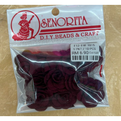 Bunga Kain Senorita 1015 -  Burgundy