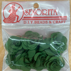 Bunga Kain Senorita 1015 -  Forest Green