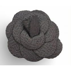 Bunga Kain Senorita 1015 -  Charcoal Grey