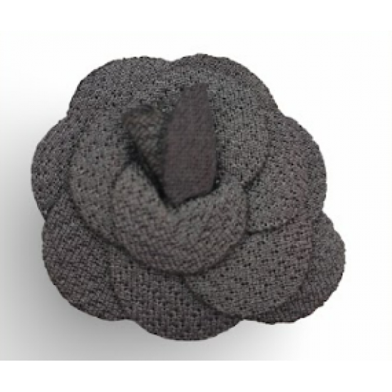 Bunga Kain Senorita 1015 -  Charcoal Grey