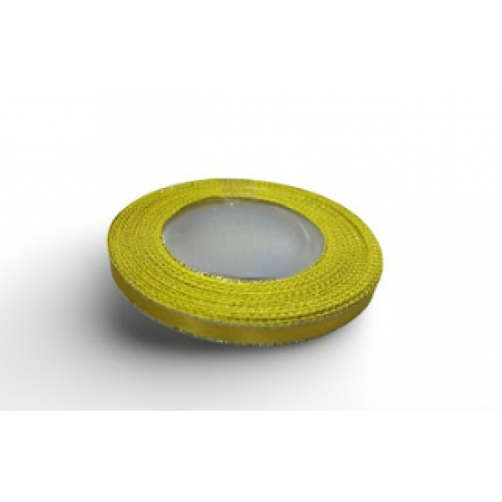 Reben Satin Tepi Perak Yellow - #3S