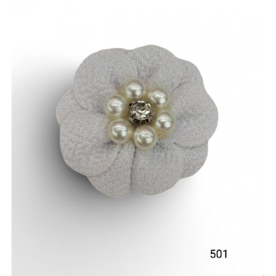 Bunga Kain Senorita 1023 -   Pearl Grey