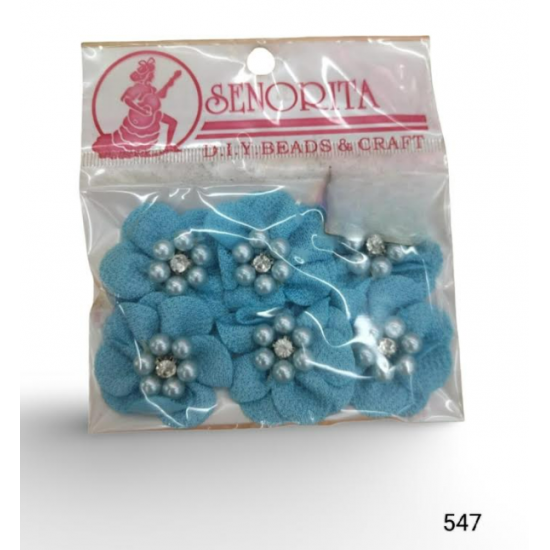 Bunga Kain Senorita 1023 -  Dusty Blue