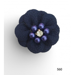 Bunga Kain Senorita 1023 -   Navy Blue