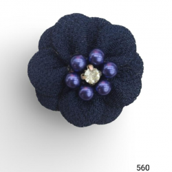 Bunga Kain Senorita 1023 -   Navy Blue