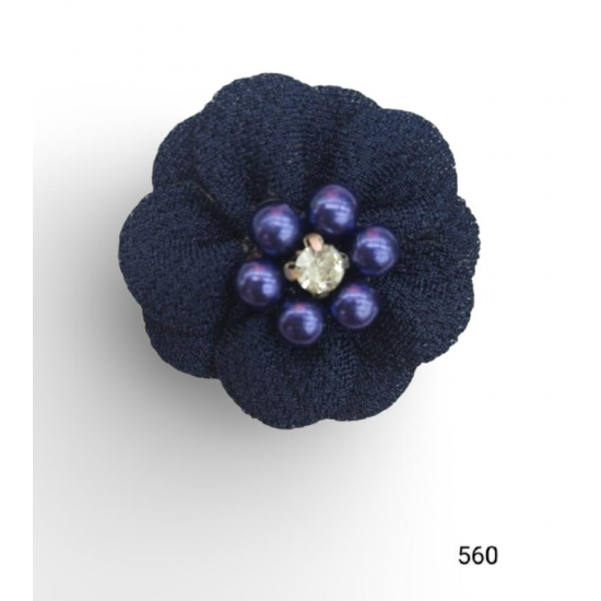 Bunga Kain Senorita 1023 -   Navy Blue