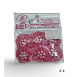 Bunga Kain Senorita 1023 -  Dusty Rose