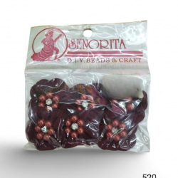 Bunga Kain Senorita 1023 -  Burgundy