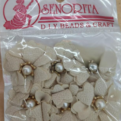 Bunga Kain Senorita 1024 - Soft Cream