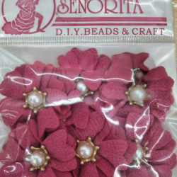 Bunga Kain Senorita 1024 - Deep Pink