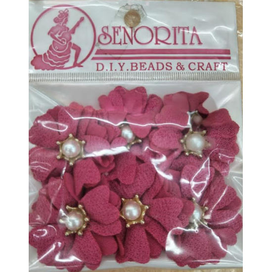 Bunga Kain Senorita 1024 - Deep Pink