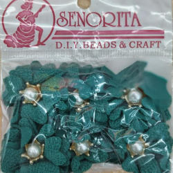 Bunga Kain Senorita 1024 - Deep Green 