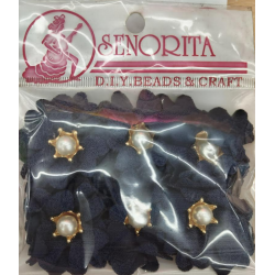 Bunga Kain Senorita 1024 - Deep Blue