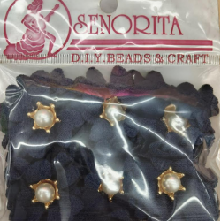 Bunga Kain Senorita 1024 - Deep Blue