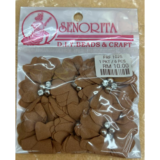 Bunga Kain Senorita 1025 -  Camel Brown 