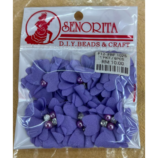 Bunga Kain Senorita 1025 -  Lavender Purple