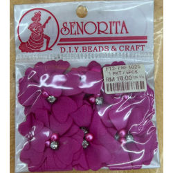 Bunga Kain Senorita 1025 -  Fuchsia Pink