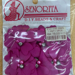 Bunga Kain Senorita 1025 -  Fuchsia Pink