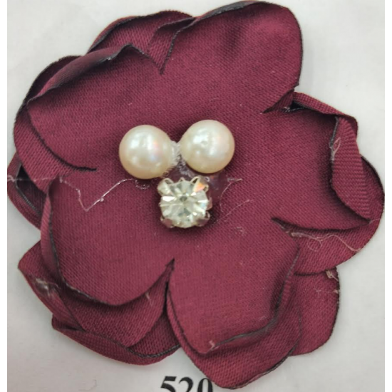 Bunga Kain Senorita 1026 -  Deep Maroon