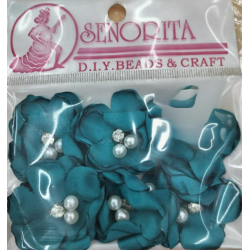 Bunga Kain Senorita 1026 -  Teal