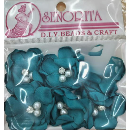 Bunga Kain Senorita 1026 -  Teal
