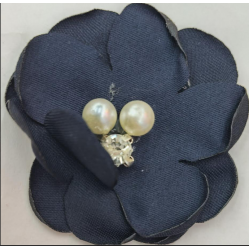 Bunga Kain Senorita 1026 -  Navy Blue