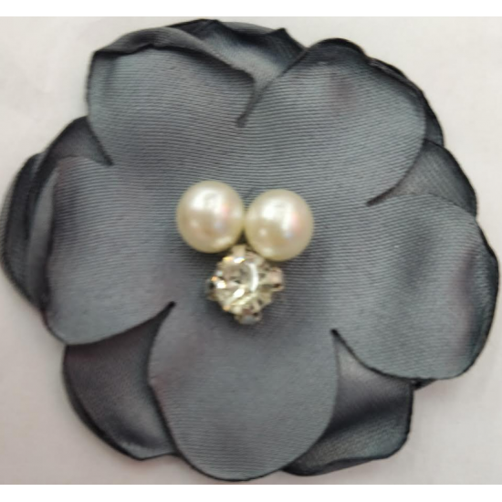 Bunga Kain Senorita 1026 -  Charcoal Gray