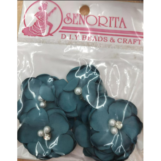 Bunga Kain Senorita 1026 -  Dark Cyan