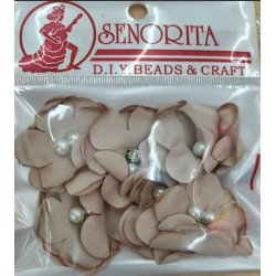 Bunga Kain Senorita 1026 -  Muted Champagne