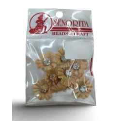 Bunga Kain Senorita 1027B -  Golden Beige