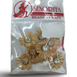 Bunga Kain Senorita 1027B -  Golden Beige