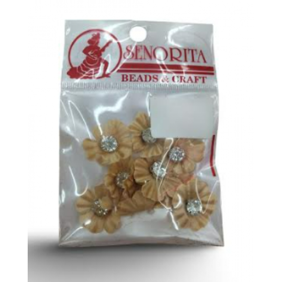 Bunga Kain Senorita 1027B -  Golden Beige