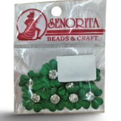 Bunga Kain Senorita 1027B -  Green