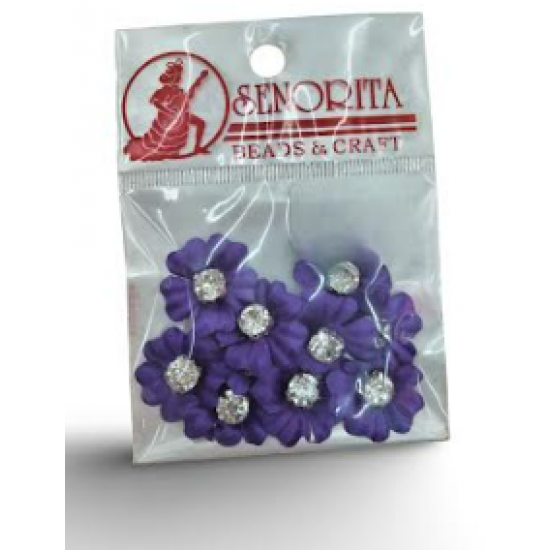 Bunga Kain Senorita 1027B -  Purple 