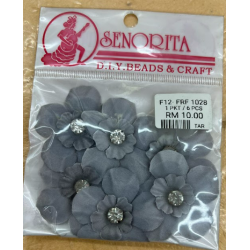 Bunga Kain Senorita 1028 -  Slate Grey