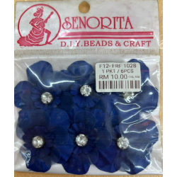 Bunga Kain Senorita 1028 -  Royal Blue